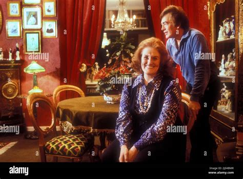 Joan Sutherland and Richard Bonynge in Switzerland 1981 Stock Photo - Alamy