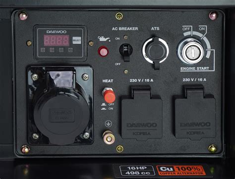 Daewoo Ddae 6000Xe Diesel Agregat Generator Prądotwórczy 2X16A, 1X32A ...