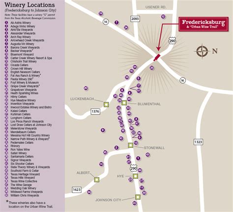 Maps Of Fredericksburg Tx Texas Hill Country
