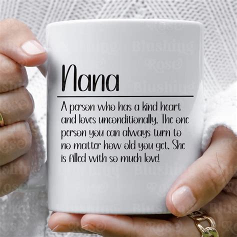 Nana Mug Etsy