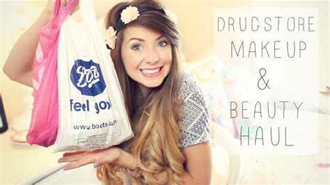 Drugstore Makeup Beauty Haul Zoella Youtube