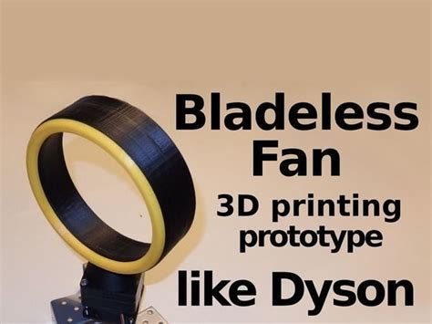 Bladeless Fan Prototype Like Dyson Fan Free 3d Model 3d Printable Cgtrader