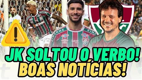 NEGÓCIO FICOU SÉRIO JOHN KENNEDY MANDA RECADO NO FLUMINENSE CANO