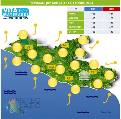 Bollettino Meteo Per OGGI 14 Ottobre 2023 E DOMANI 15 Ottobre 2023