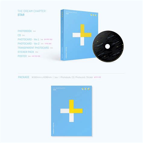 Tomorrow X Together TXT Album The Dream Chapter Star CD Photobook