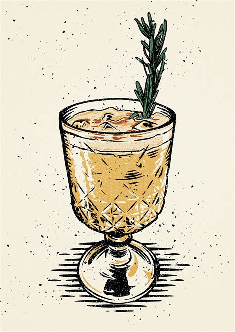 Cocktails On Behance Cocktail Illustration Graphic Design Illustration Illustration Art