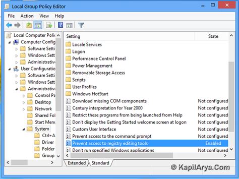 How To Disable Registry Editor In Windows