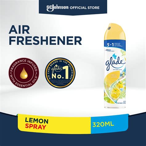 Glade Air Freshener Fresh Lemon 320ml Shopee Philippines