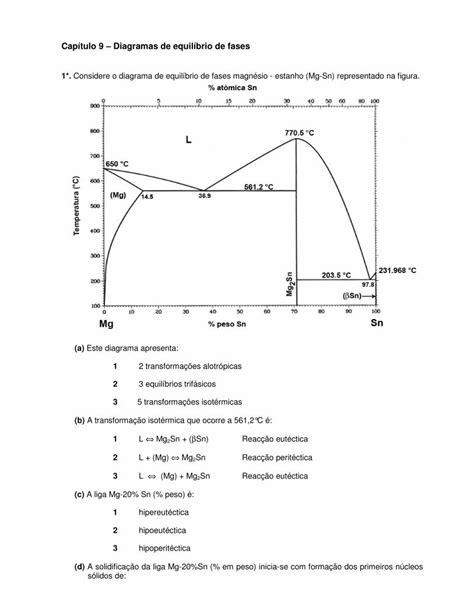 PDF Capítulo 9 Diagramas de equilíbrio de fases PDF file a O