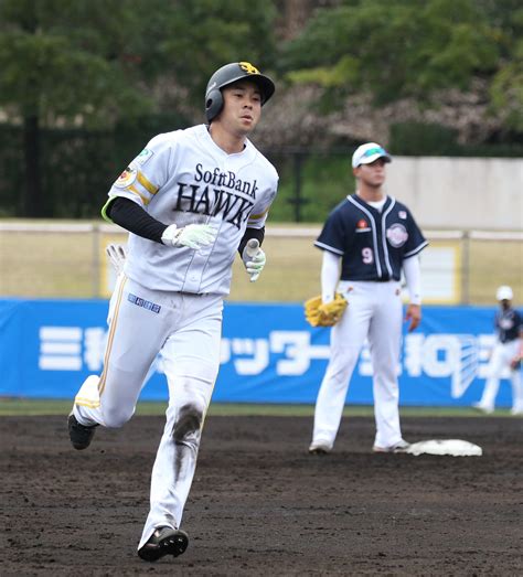 【ソフトバンク】対外試合2連勝！中村晃2安打2打点、川瀬晃1号 開幕投手有原航平は1回0封 プロ野球写真ニュース 日刊スポーツ