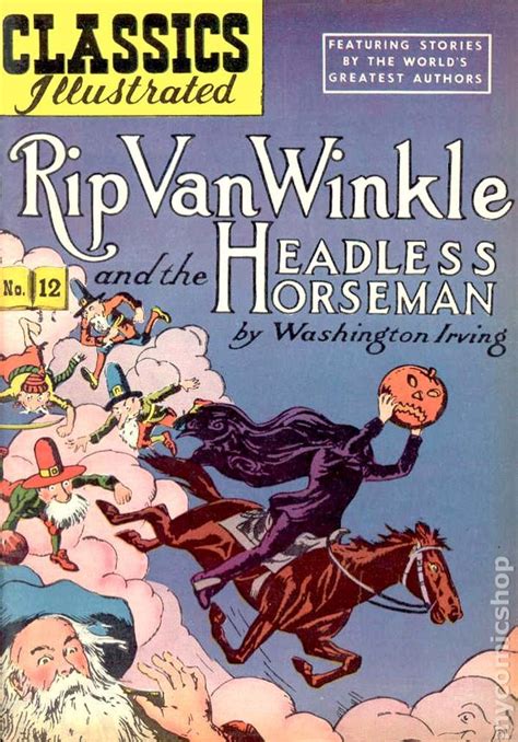 Classics Illustrated 012 Rip Van Winkle Comic Books