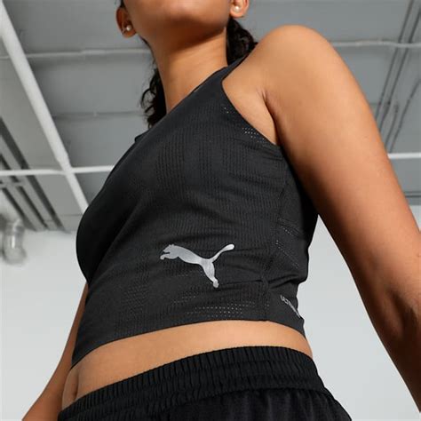 Run Ultraspun Womens Running Crop Top Puma