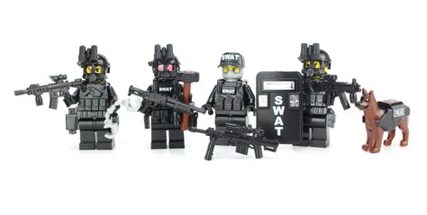 Buy Battle Brick Swat Team Collectible Custom Minifigures