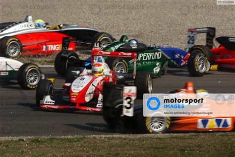 Start Of The Race The Spin Of Ryan Briscoe Aus Prema Powerteam