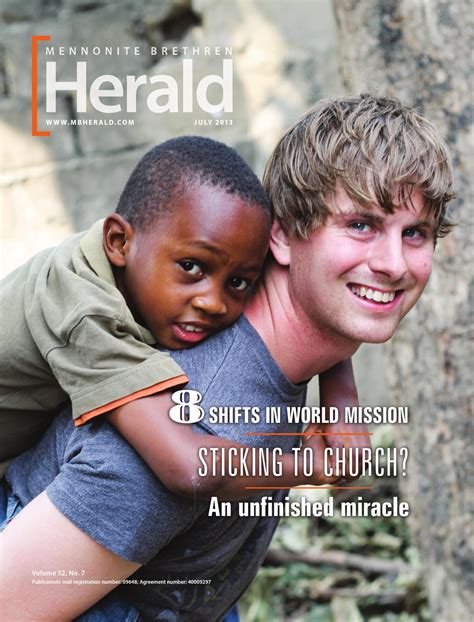 Mennonite Brethren Herald July 2013 By Mennonite Brethren