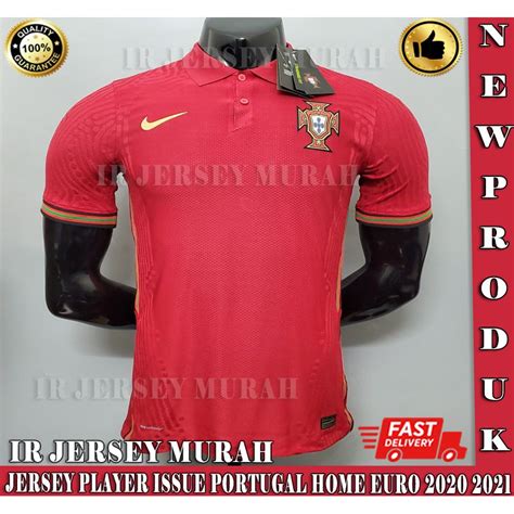 Jual JERSEY SEPAK BOLA NEGARA PLAYER ISSUE PORTUGAL HOME 2020 2021 PI