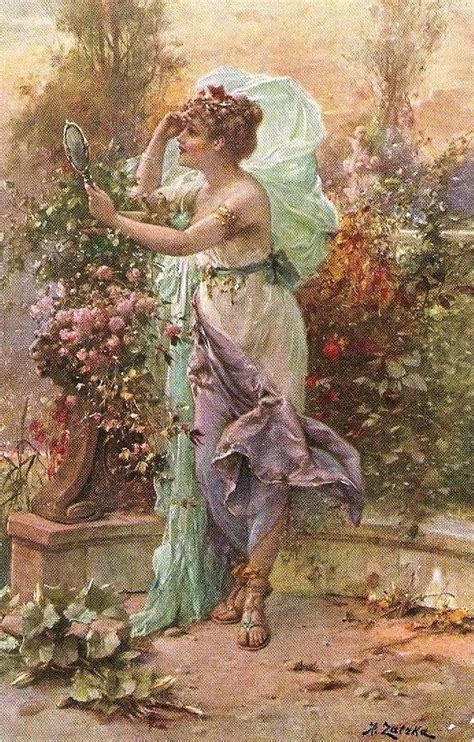 Hans Zatzka 1859 1949 Romantic Art Art Victorian Art