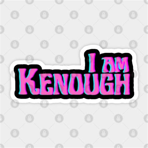 Im Kenough Barbie Movie Meme Barbie Movie 2023 Sticker Teepublic