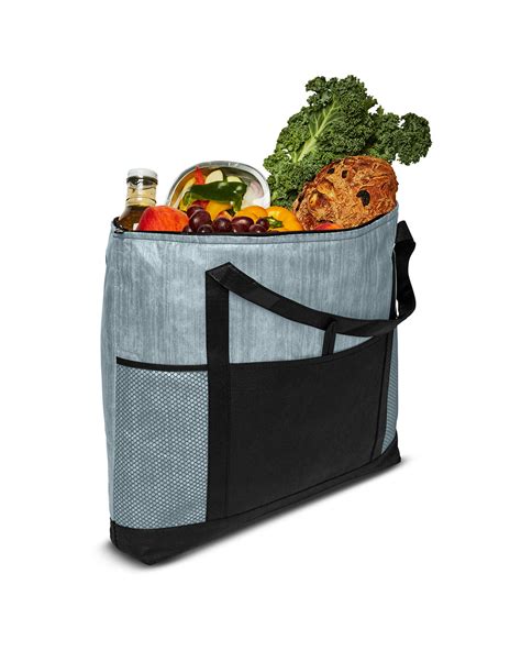 Prime Line Cedar Non Woven Lunch Cooler Tote Bag Alphabroder