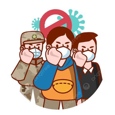 Epidemic Prevention Vector PNG Images, Cartoon Epidemic Prevention ...