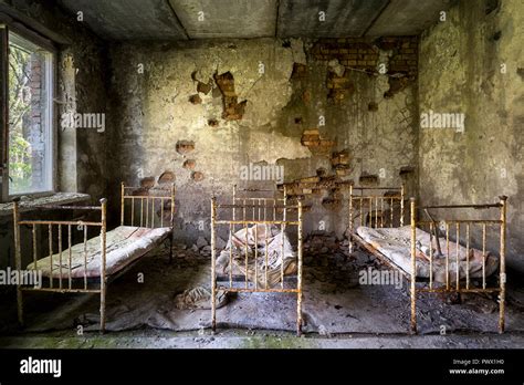 Chernobyl Abandoned Hospital Room