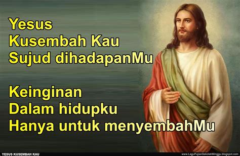 Lirik Lagu Pujian Rohani Kristen Sekolah Minggu Gereja Tuhan Yesus