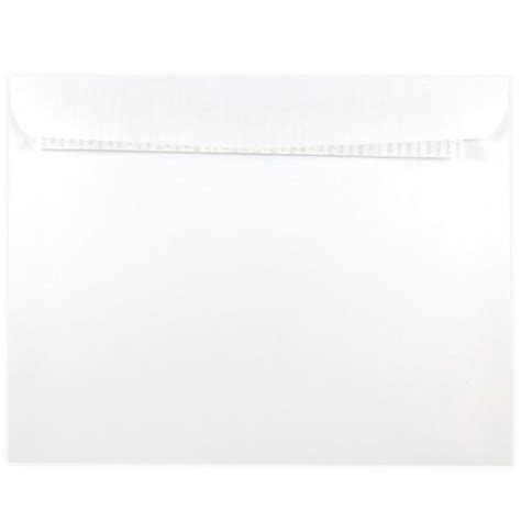 Jam 10 X 13 Booklet Envelopes With Peel And Seal Closure White 50