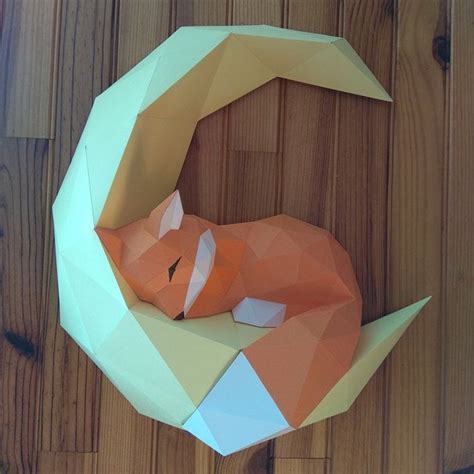 Papercraft Challenge Wie Ich Jeden Tag Eine 3d Papierskulptur Erfunden