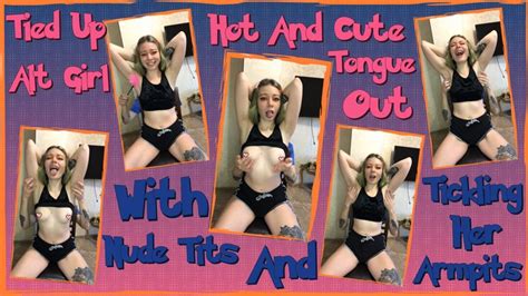 Tied Up Alt Girl With Nude Tits And Tickling Her Armpits Sweet Sansarella Clips Sale