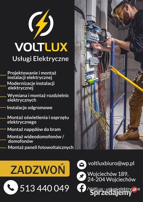 Us Ugi Elektryczne Elektryk Instalacje Fotowoltaika Jastk W