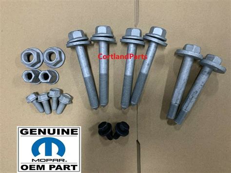 07 17 Jeep Compasspatriot And Dodge Caliber Rear Crossmembersubframe Bolt Kit Parts For Sale