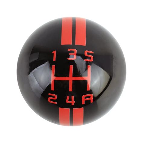 Universal Vehicle Ball Shape Modified Resin Shifter Manual 5 Speed Gear