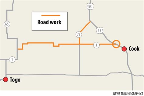 Road Work Starts Monday On Highways 1 53 Duluth News Tribune News Weather And Sports From