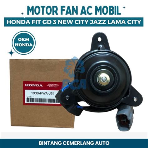 Jual MOTOR FAN AC Mobil Honda Fit GD 3 New City Jazz Lama City OEM