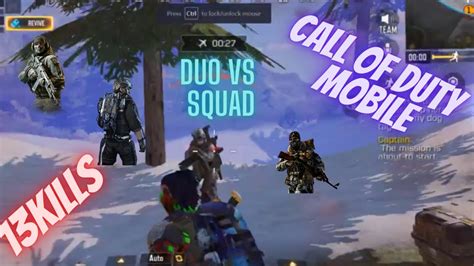 13 Kills Duo Vs Squad In Call Of Duty Mobile Battle Royal Gameplay 9