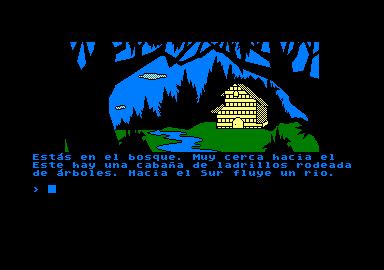 Screenshot Of La Aventura Original Amstrad Cpc Mobygames