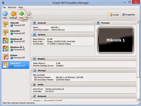 Cara Install Mikrotik Di Virtualbox