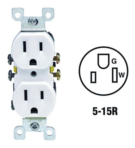 Wcp Leviton Contacto Duplex A V Nema R P H