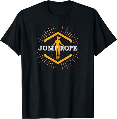 Jump Rope T Shirt Retro Style Rope Jumping Shirts