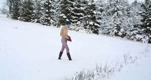 Wie geht Outdoor Sex im Winter Pause für Outdoor Fans