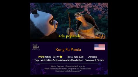 KUNGFU PANDA MASTER OOGWAY BEST QUOTES KUTIPAN KATA MUTIARA FILM