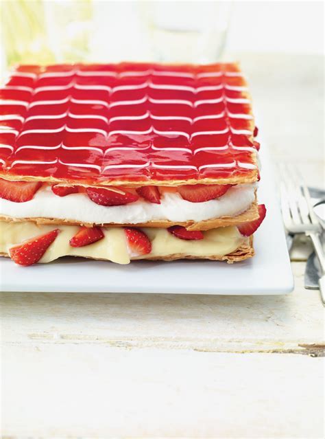 Millefeuille Aux Fraises Ricardo Recipe Ricardo Recipe Recipes