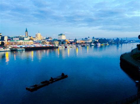 Безплатна снимка : море, крайбрежие, вода, сутрин, река, здрач, вечер ...