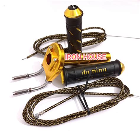 Gas Spontan Injeksi Domino Slim Full Cnc Kabel Gold Series Lazada