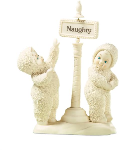 Department 56 Snowbabies Celebrations Naughty Or Nice Amazon Co Uk