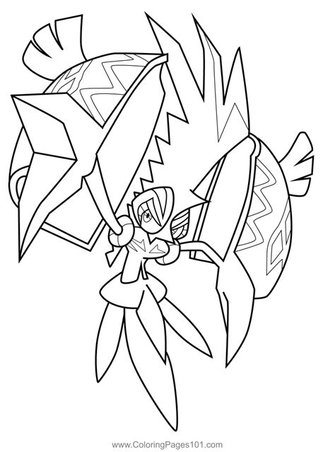 Pokemon Tapu Koko Coloring Page Sketch Coloring Page The Best Porn