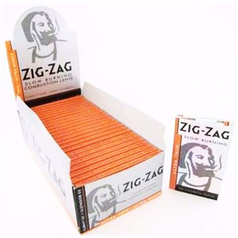 Zig Zag Ultra Thin Single Wide Rolling Papers Rolling Ace