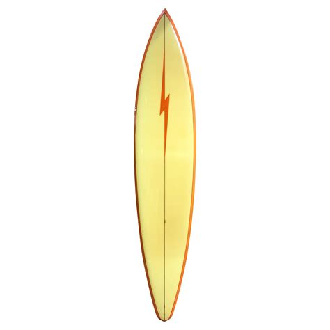 Vintage 1975 Gerry Lopez Shaped Lightning Bolt Surfboard At 1stDibs