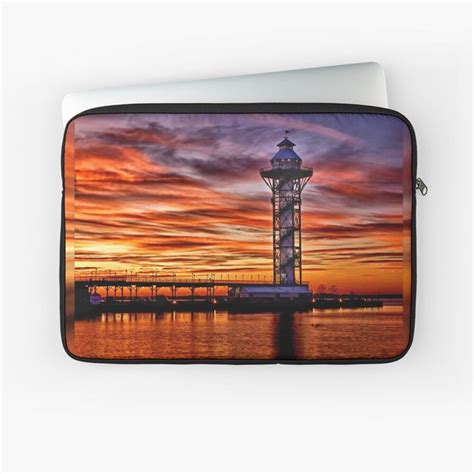 Bicentennial Tower At Dobbins Landing Erie Pa Laptop Sleeve For