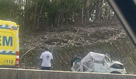 Alto Minho Despiste na A28 provoca um ferido Rádio Vale do Minho